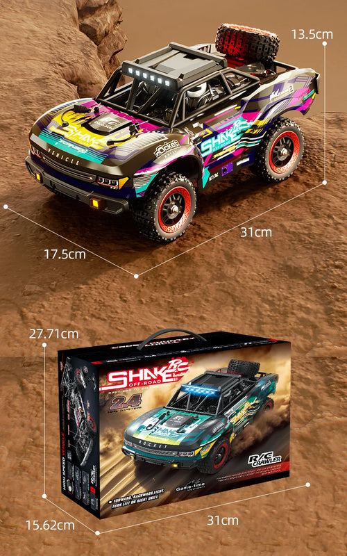 Load image into Gallery viewer, Jjrc C8820 Carbon Brush Full Scale Remote Control Car 4wd Short Truck Off-Road Professional Racing High-Speed Car Adult Rc Toys
