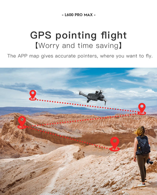 Load image into Gallery viewer, 2025 New L600 PRO MAX GPS Drone 5KM 4K Professional HD Dual Camera 3-Axis Gimbal 360 Obstacle Avoidance Brushless Quadcopter Toy
