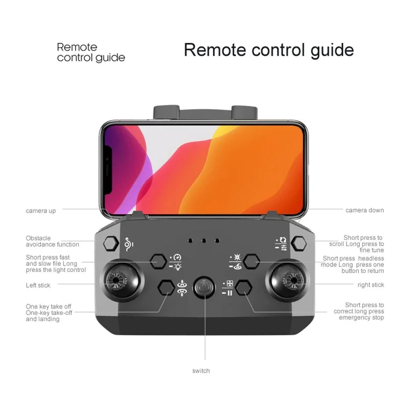 2025 New Z908 Pro /MAX 8K Drone ESC Professional 8K Dron Optical Flow Localization 3sided Obstacle Avoidance Quadcopter Toys
