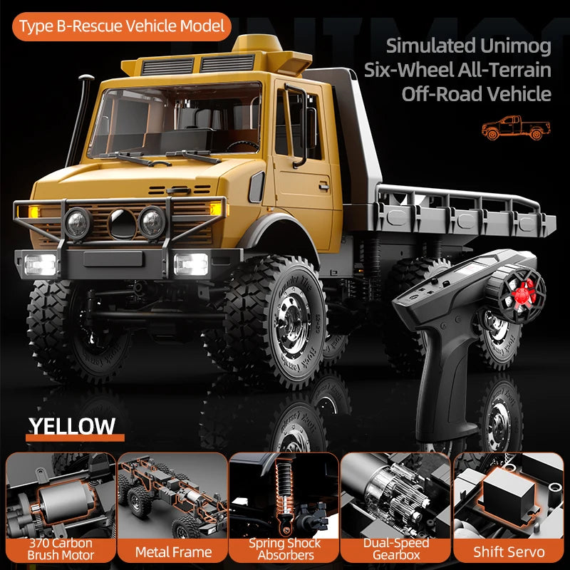 JJRC C8823 Fully Proportional Six Wheel Drive RC Remote Control Off Road Vehicle Independent Suspension Remote Control Toy Boy
