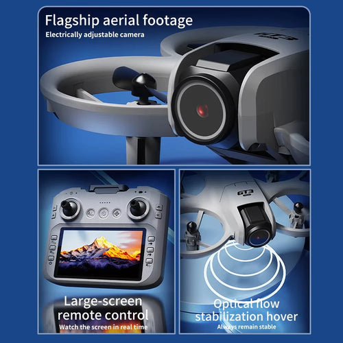 Load image into Gallery viewer, 2025New GT3 MAX Drone 8K HD 4.3&quot; Remote Control Headless Mode Helicopter 360° Flip Quadcopter Toys Mini Drone Fors Kid Toy Gifts
