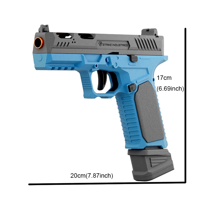 G17 Magazine Bullet Case Accessories Package Toy Gun, Soft Bullet Toys Gun Blaster, Empty Shell Ejecting Pistol, Gifts