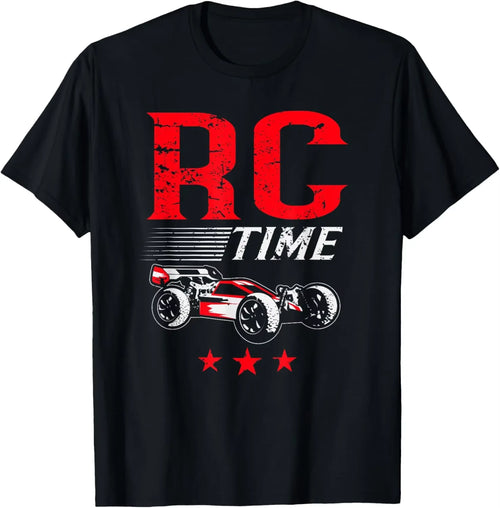 Load image into Gallery viewer, RC T- Shirt Cars Racing RC Time Radio Controlled RC Car T-Shirt
