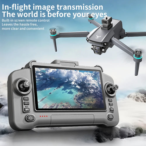 Load image into Gallery viewer, SG603 Pro Drone GPS 8K HD Camera Aerial EIS Anti-Shaking 5G WIFI Folding Drones Brushless Obstacle Avoidance Touchscreen RC UAV
