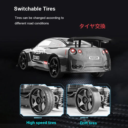 Load image into Gallery viewer, 1:10 70km/h High-speed Drift Remote Control Car 2.4G 4WD Rc Off-road Vehicle Dual-speed Rc Car Children's Christmas Gift

