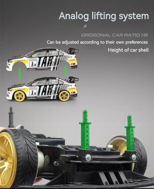 Load image into Gallery viewer, 1:10 4wd 70km/h Rc Drift Car Drifting Wheels Anti-collision Off-road Racing Rc Cars Off Road 4×4 Toys Rc Drift Car Large Speed
