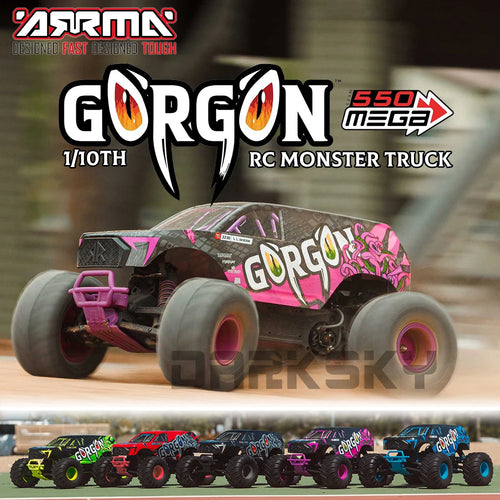 Load image into Gallery viewer, ARRMA 2025 GORGON 2WD Mega RTR 1/10 RC Electric Remote Control Model Car Monster Truck Adult Children&#39;s Toys Included Battery
