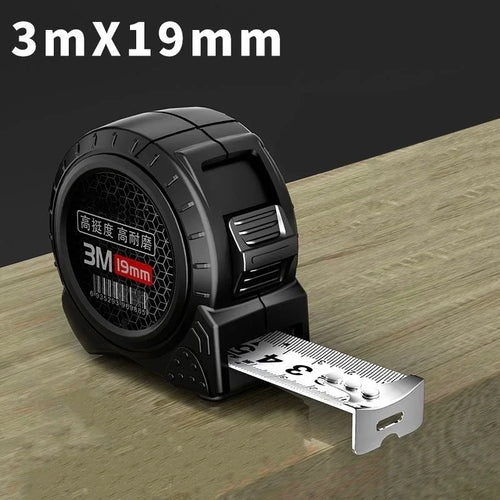 Load image into Gallery viewer, 3/5/10M Metric Measuring Tape Self Locking Fluorescent Steel Tape Measure High Precision Wear-resistant Ruler Measuring Tools
