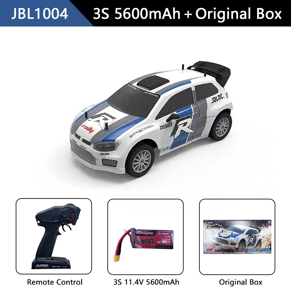 JBL 1/10 RC Car 4x4 RTR Electric Off-Road Crawler Brushless 2.4G High Speed Remote Control Climbing Vehicle Model Toys