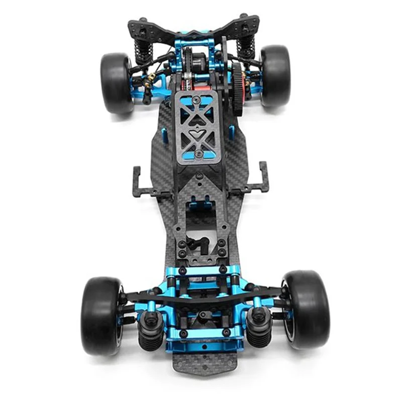 Excellent-DIY RC Car Rear-Drive Drift Racing Frame For 1/10 Mini-Size RC Car Frame Drift Car Kit Version RC Frame Drift Car Kit