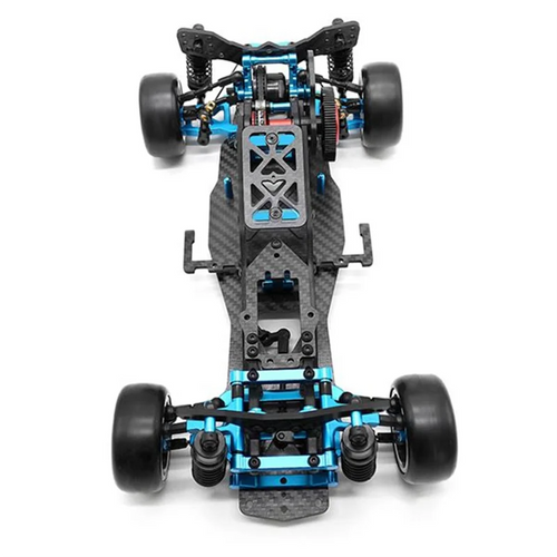 Load image into Gallery viewer, Excellent-DIY RC Car Rear-Drive Drift Racing Frame For 1/10 Mini-Size RC Car Frame Drift Car Kit Version RC Frame Drift Car Kit
