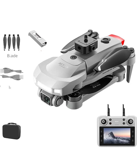 Professional Aerial GPS Return Large Screen FPV RC Drone 8K Auto Spray Optical Flow Obstacle Avoidance Remote Control Quadcopter