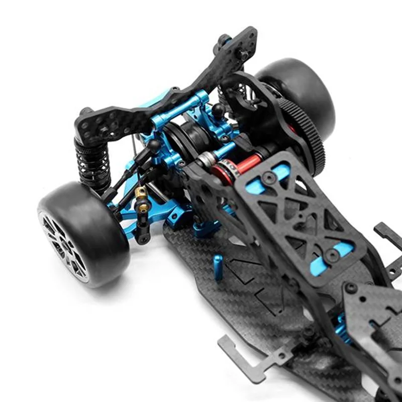 Excellent-DIY RC Car Rear-Drive Drift Racing Frame For 1/10 Mini-Size RC Car Frame Drift Car Kit Version RC Frame Drift Car Kit