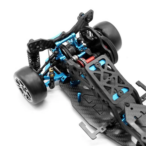 Load image into Gallery viewer, Excellent-DIY RC Car Rear-Drive Drift Racing Frame For 1/10 Mini-Size RC Car Frame Drift Car Kit Version RC Frame Drift Car Kit
