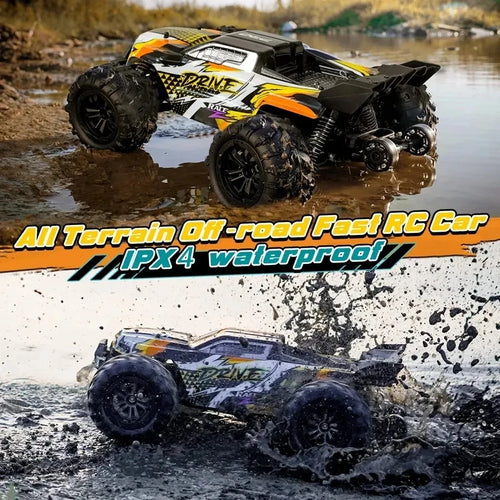 Load image into Gallery viewer, 1:16 80km/h Brushless RC Drift Car With LED Lights 4WD Electric High Speed Racing Remote Control Monster Truck for Kids Adults
