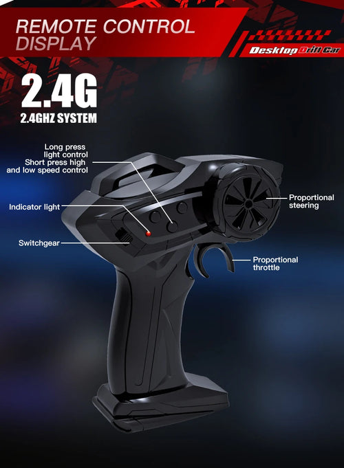 Load image into Gallery viewer, 2025 New Kf20 1:64 Drift Rc Car Four-wheel remote-controlled racing car Full proportions Desk Competition Toy Boys Ideal gifts.
