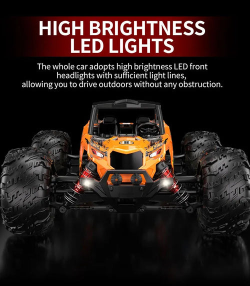 Load image into Gallery viewer, 1:16 4WD RC Car 60KM/H Or 36KM/H With LED 2.4G Remote Control Cars High Speed Drift Monster 4x4 Truck For Kids VS Wltoys 144001
