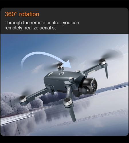 Original V988 Drone 8K HD Dual Camera Professional 5G WIFI FPV Remote control with large screen Foldable Quadcopter RC DronPlusX