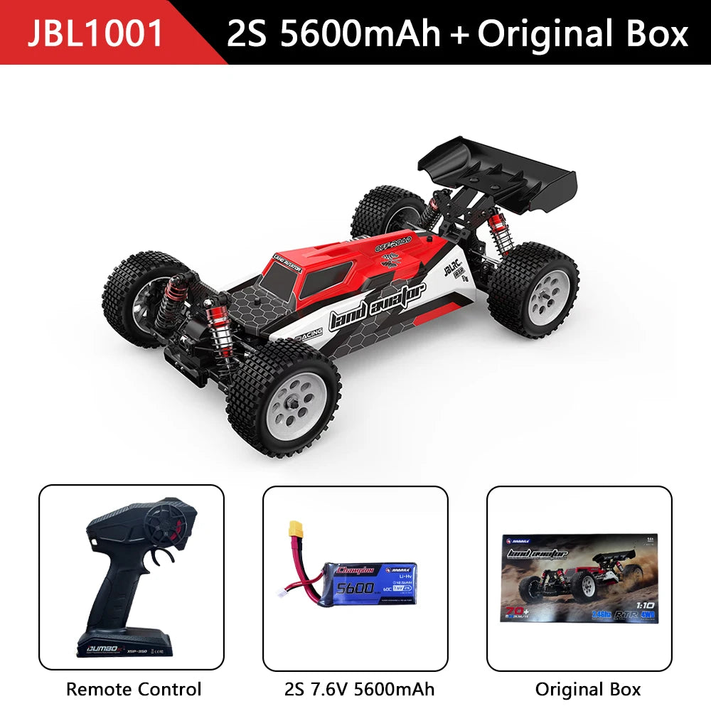 JBL 1/10 RC Car 4x4 RTR Electric Off-Road Crawler Brushless 2.4G High Speed Remote Control Climbing Vehicle Model Toys
