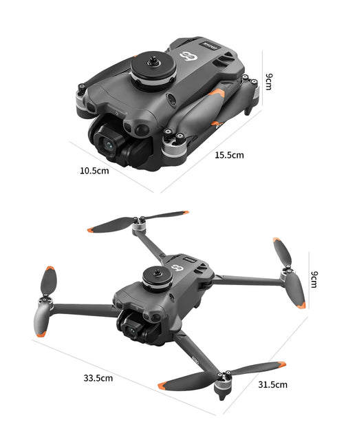 Load image into Gallery viewer, GT60 4K GPS Drone Professional with  4.5Inch Screen WiFi FPV Aerial Photography 360° Obstacle Avoidance Quadcopter Airdrop Toys
