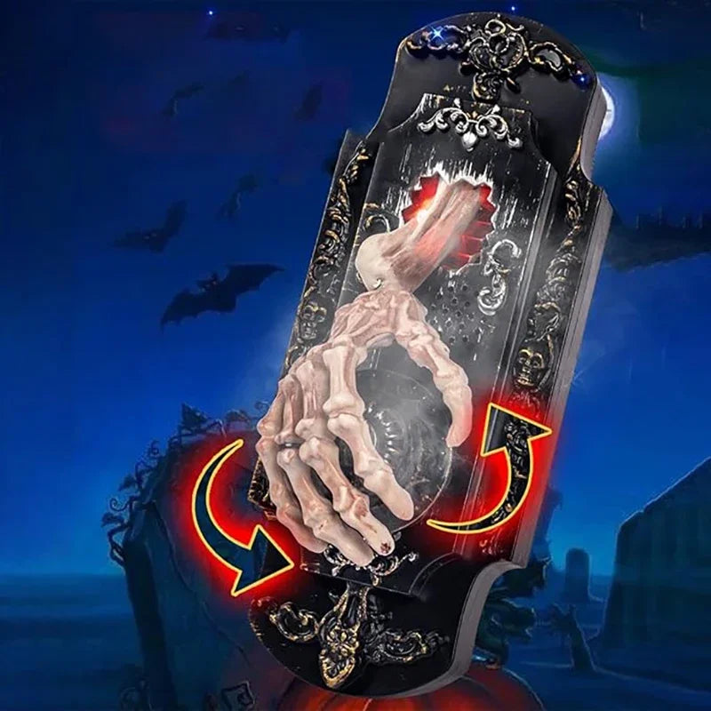 Halloween Funny Doorbell Induction Spray Doorbell Sound Induction Venue Layout Haunted House Halloween Terror