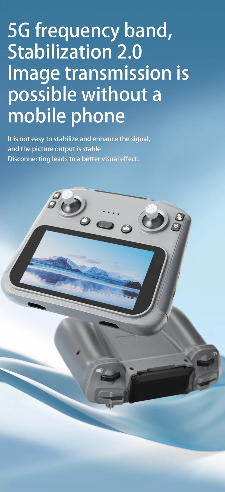 L300 Ultra Professional Drone 4K HD Wide Angle Camera 5G GPS WiFi FPV  RC Drone 360° Quadcopter Toys for Obstacle Avoidance