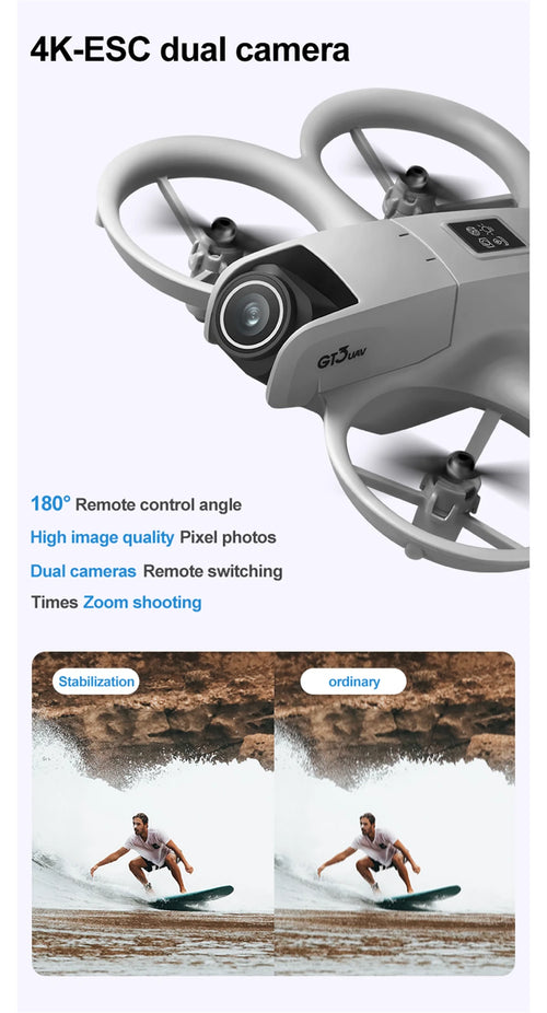 Load image into Gallery viewer, NEW 2026 Mini Foldable Drone 8K Aerial Photography Cameras Optical Flow Positioning Quadcopter Helicopter Drone Toys gifts
