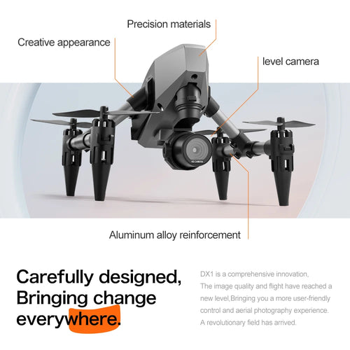 Load image into Gallery viewer, XD1 8K HD dual camera aerial camera, alloy anti-drop mini drone 2.4GWiFi drone foldable four-axis aerial camera
