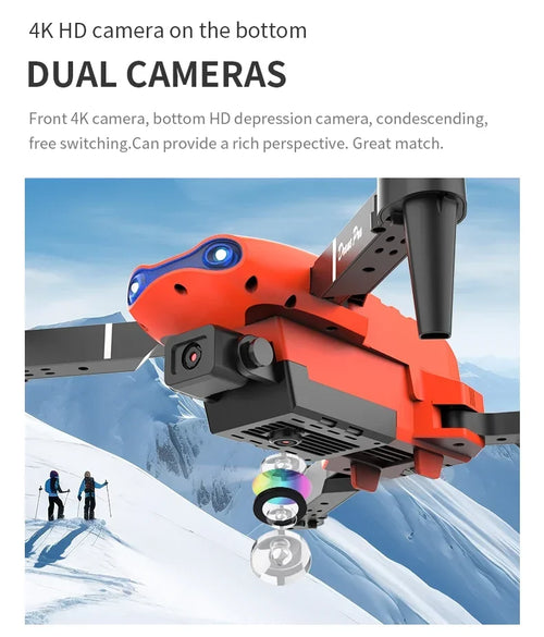 Load image into Gallery viewer, 2024 E99Pro RC Drone 4K Professinal With 1080P Wide Angle HD Camera Foldable Helicopter WIFI FPV Height Hold Gift Toy
