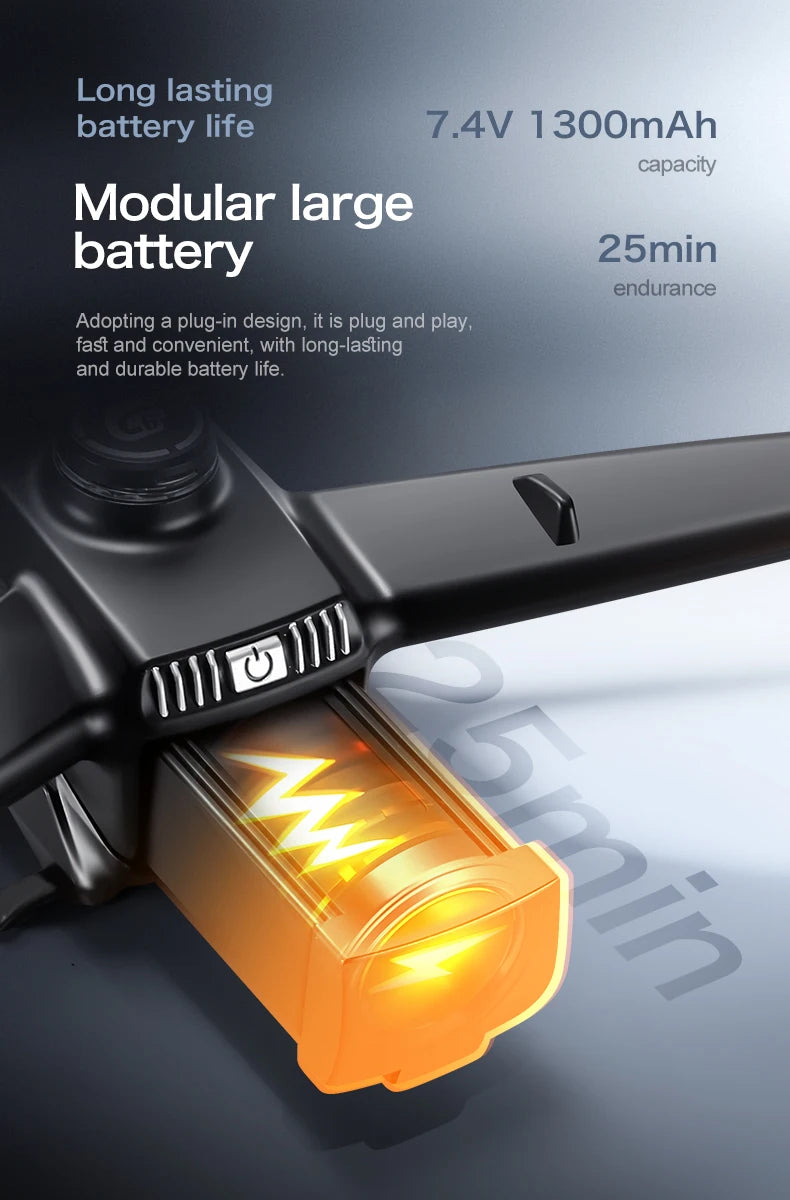 New GT6 Drone 8K Professional HD Dual Camera GPS Smart Return 5G WIFI Obstacle Avoidance Brushless Foldable Quadcopter Dron