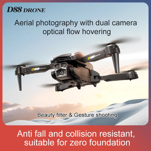 Load image into Gallery viewer, Xiaomi D88 Drone HD 8K Dual Camera Professional Aerial Photography Optical Flow Hovering Gesture Shooting Folding Quadcopter ﻿
