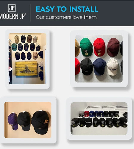 10pc Wall Caps Holder Hat Hook Wall Coat Rack for Hanging Clothes To Hang Cap Hanger Storage Clothing Wardrobe Home Organization