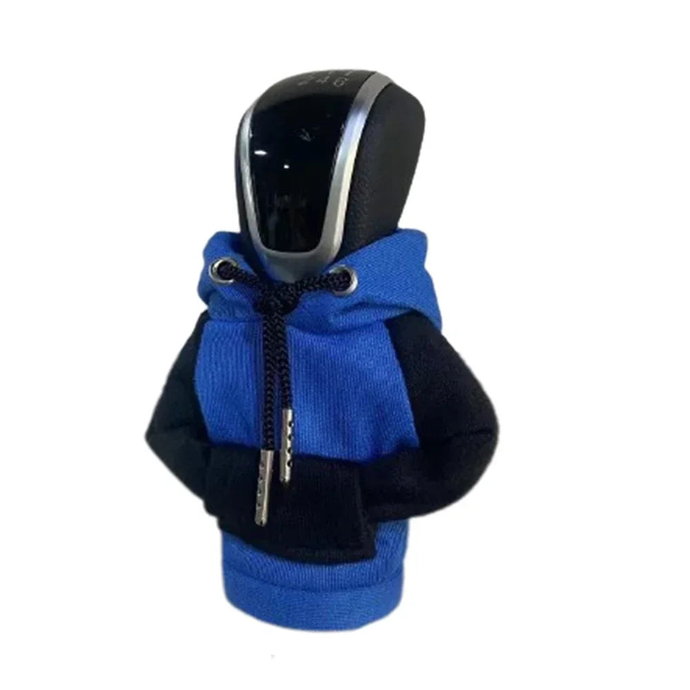 Hoodie Car Gear Shift Cover Fashion Gearshift Hoodie Car Gear Shift Knob Cover Manual Handle Gear Sweatshirt Change Lever Cover