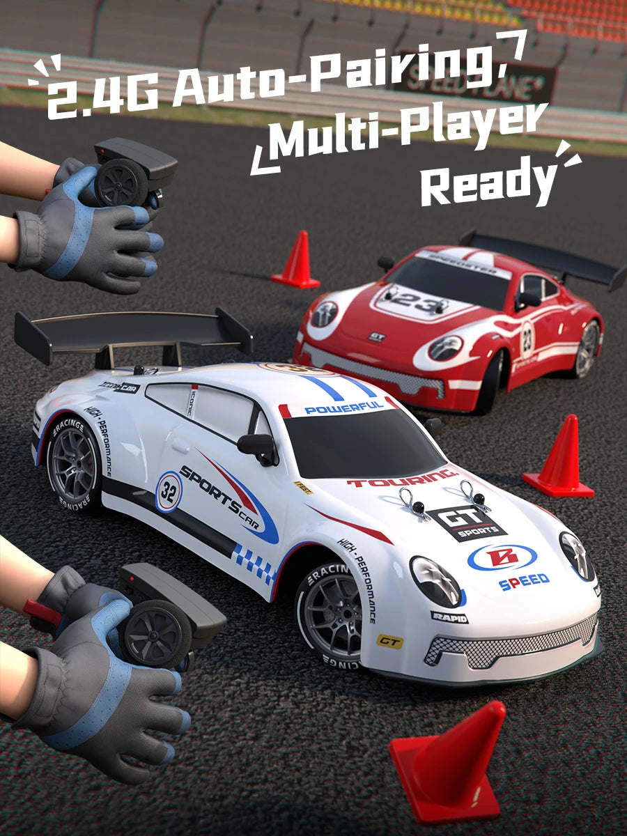 RC High Speed Racing 1/16 4WD Remote Control Drift Car Professional 2.4G Redio Controlled Cars Vehicle Model Kid Christmas Gifts