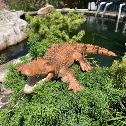 Load image into Gallery viewer, Rc Crocodile Remote Control Boat Electric Simulation Radio control  Machine toys  Children&#39;s Water pool Outdoor Toys for Boys

