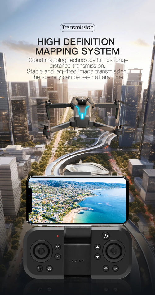 Load image into Gallery viewer, SG109 Pro Mini  Drone 8K Profesional with HD Camera 5G WiFi GPS Folding 4-Axis anti Shake Gimbal Brushless Motoror Quadcopter Ne
