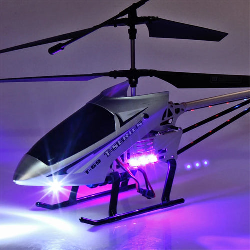 Load image into Gallery viewer, Rc Helicopter With Remote Control Extra Durable Big Plane Toy For Kids Drone Model Outdoor 3.5CH 80cm Aircraft Large Helicoptero
