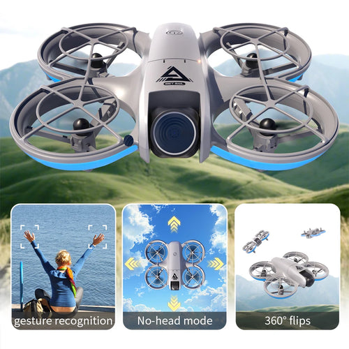 Load image into Gallery viewer, E69 Mini RC Drone 8K HD Camera With LED 5G FPV WiFi Remote Control Aircraft Obstacle Avoidance Quadcopter For Adult Boy Toy Gift
