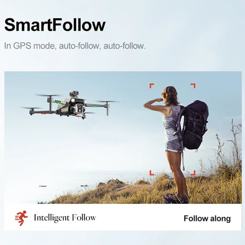 Load image into Gallery viewer, K19 MAX RC Drone 8K HD Panorama Shot 360° Laser Obstacle Avoidance GPS Positioning Airdrop Device RC Drone Boy Adults Toys Gifts
