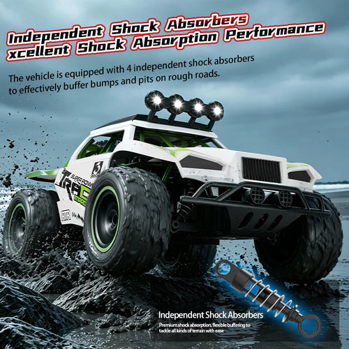 Load image into Gallery viewer, 2026 New C35 1/18 4WD RC Car 30KM/H Offroad Monster Truck LED Headlights 2.4G Remote Control Car Outdoor Hobby Toy Gift For Kids
