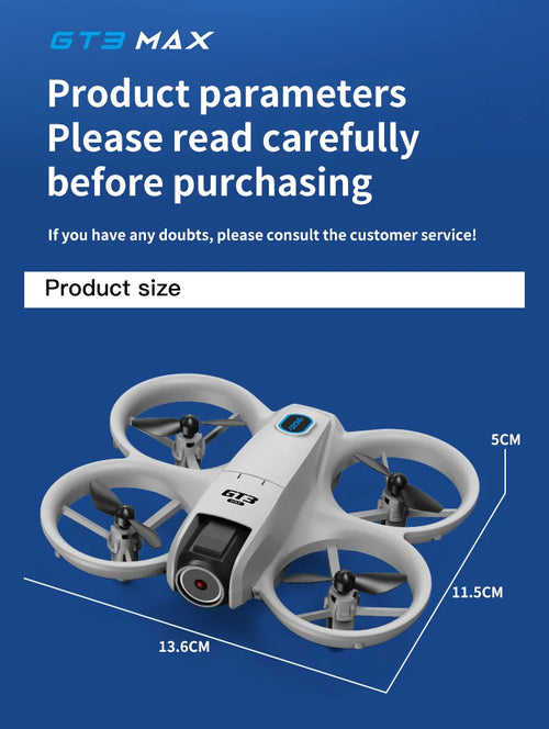 Load image into Gallery viewer, 2025New GT3 MAX Drone 8K HD 4.3&quot; Remote Control Headless Mode Helicopter 360° Flip Quadcopter Toys Mini Drone Fors Kid Toy Gifts
