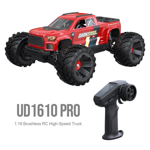 Load image into Gallery viewer, 1/16 4WD RC Car Brushless High-speed Truck 2.4G Remote Control Climbing Vehicle 4x4 Off-road Big-wheels Crawler Toys for Adults
