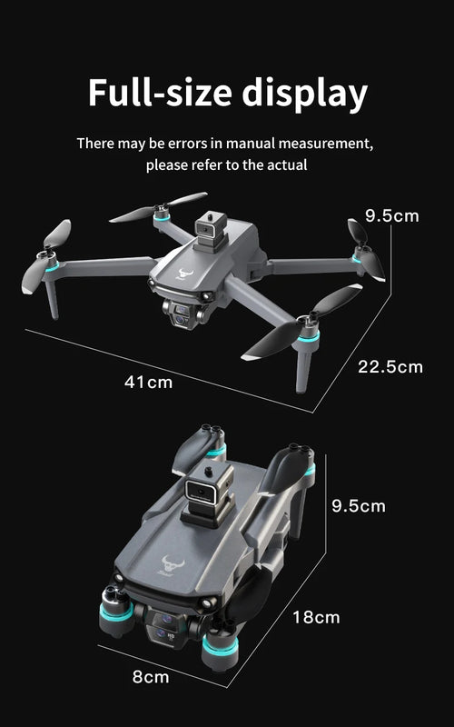 Load image into Gallery viewer, SG603 Pro Drone GPS 8K HD Camera Aerial EIS Anti-Shaking 5G WIFI Folding Drones Brushless Obstacle Avoidance Touchscreen RC UAV
