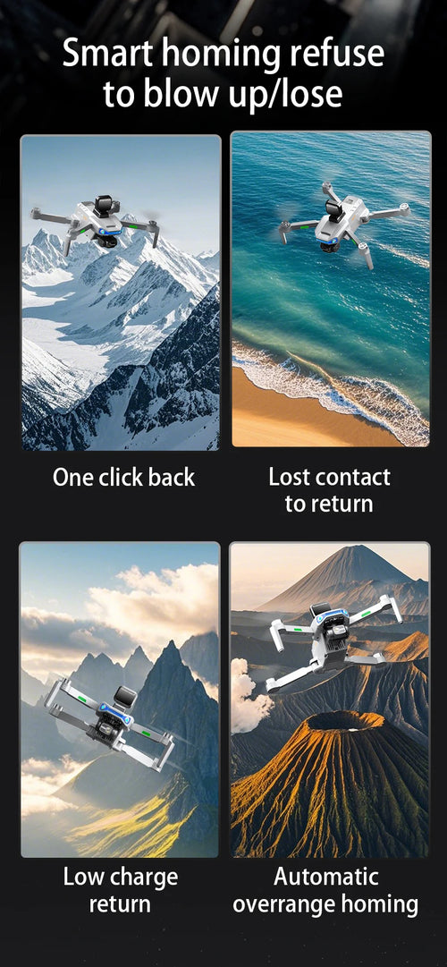 Load image into Gallery viewer, 2025 New AE3 PRO Max+ GPS Drone 8K Dual Camera With Screen 5G Wifi FPV 3-Axis Gimbal Obstacle Avoidance Quadcopter RC Dron Toy
