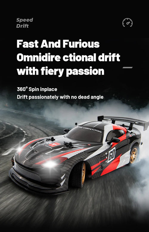 Load image into Gallery viewer, High Speed Driftable Remote Control Racing Car Kids Toys Electric RC Car Competitive Retrofittable Tire 4WD Model

