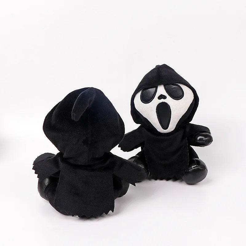 18cm Ghostface Plush Toy Figure Horror Doll Soft Stuffed Kids Halloween Toy Doll Halloween Decoration