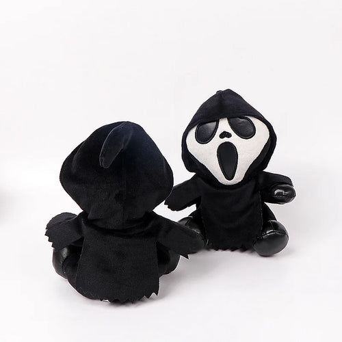 Load image into Gallery viewer, 18cm Ghostface Plush Toy Figure Horror Doll Soft Stuffed Kids Halloween Toy Doll Halloween Decoration
