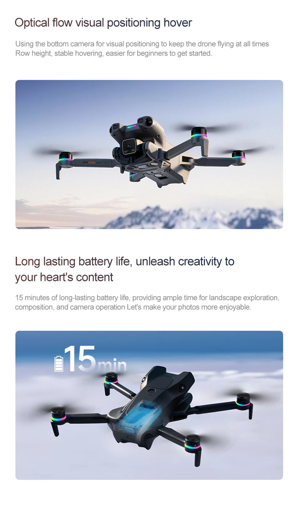 2026 K900 MAX GPS 8K Drone Fishing Air Drop Automatic Turnaround 5G Screen Obstacle Avoidance Drone Professional Camera FPV Dron