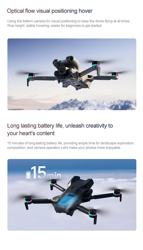 Load image into Gallery viewer, 2026 K900 MAX GPS 8K Drone Fishing Air Drop Automatic Turnaround 5G Screen Obstacle Avoidance Drone Professional Camera
