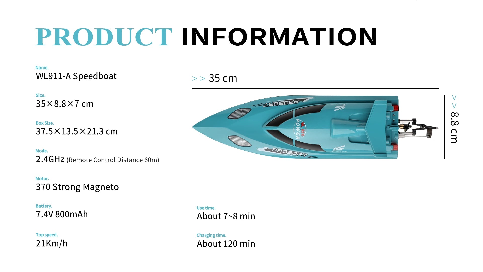 WLtoys WL916 WL912-A RC Boat 2.4Ghz 55KM/H 35KM/H High Speed Racing Watercraft Remote Control Speedboat Toys For Children